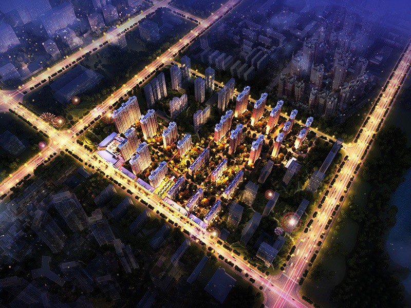 西安萬科城潤園項(xiàng)目選用新潔源輕質(zhì)抹灰石膏